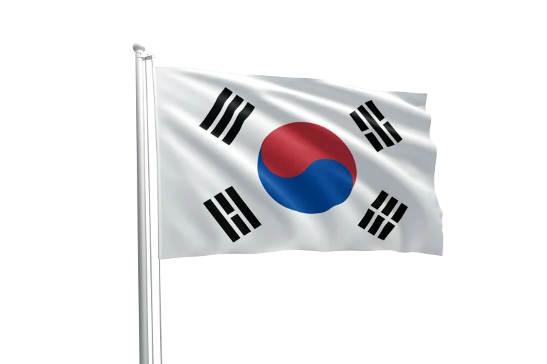 South Korea Flag - Trend Bayrak