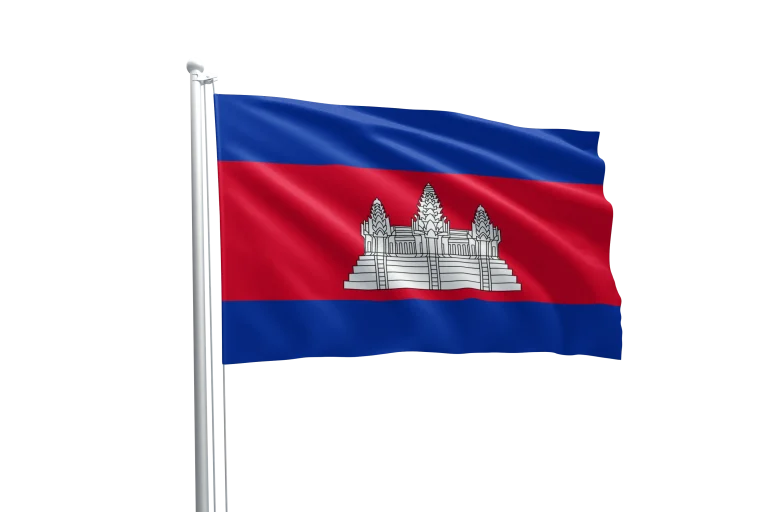 Kamboçya Bayrağı - Trend Bayrak